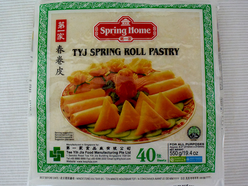 Frühlingsrollenteig - asialtische Lebensmittel, Getränke ...