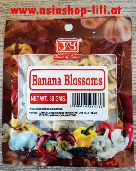 Bananenblüten getrocknet