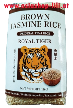 brauner Jasminreis, Royal Tiger, 1 kg