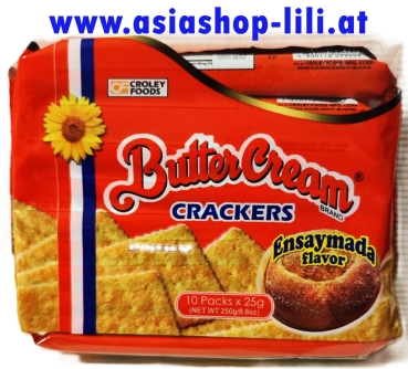 Butter Cream Crackers ENSAYMADA 250g