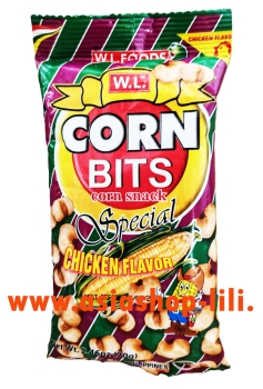 CORN BITS corn snack CHICKEN FLAVOR 70g