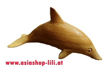 Delphin Holz geschnitzt,