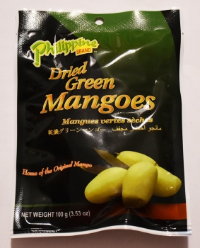 Mango - grün -  getrocknet 100g