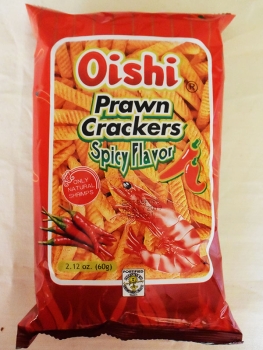 Oishi - Prawn Crackers - spicy  90g