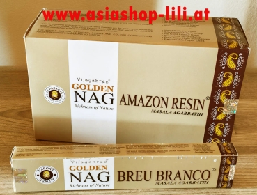 Preview: Räucherstäbchen Golden Nag Breu Branco