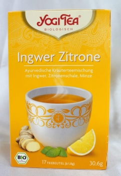 Yogi-Tee Ingwer Zitrone