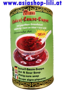 Suppe chinesisch scharf-sauer, mild, 400 ml