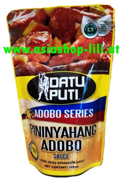 DATU PUTI Pininyahang Adobo Sauce 180 ml