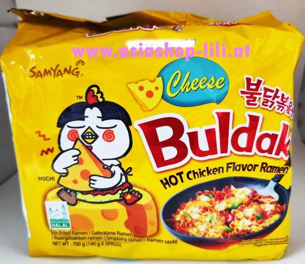 Buldak chicken cheese