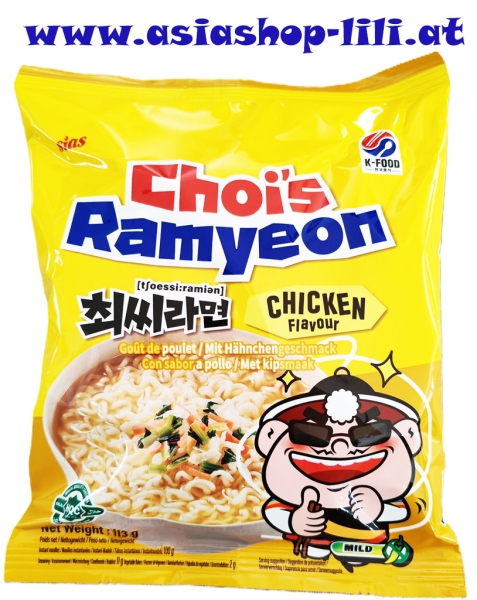 CHOI´S Ramyeon CHICKEN flavour Nudeln
