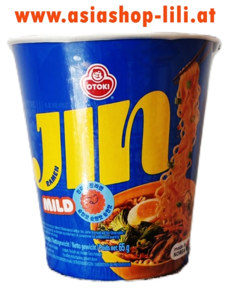 Instant Cup Noodles JIN Ramen mild