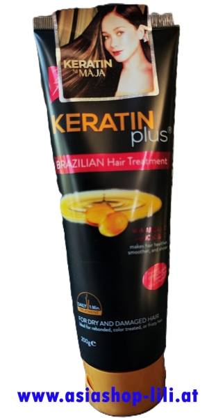 KERATIN plus - black - Hair Treatment 200g