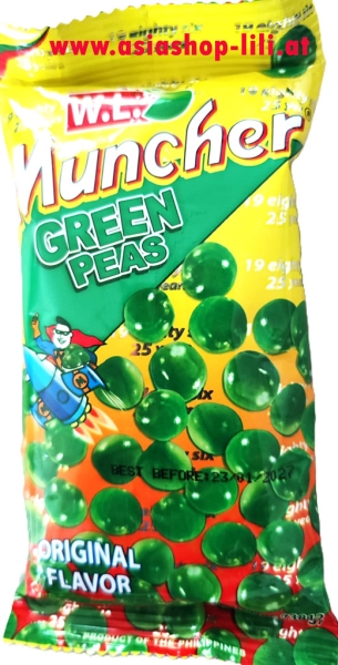 MUNCHER green peas  70g