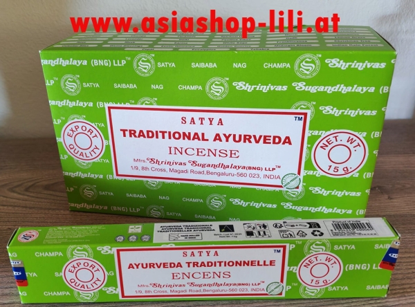 Räucherstäbchen Satya AYURVEDA