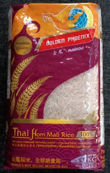 Reis Jasmin Golden Phoenix 1 kg - asialtische Lebensmittel, Getränke,  Haushaltsartikel,Geschenksartikel