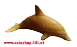Delphin Holz geschnitzt,